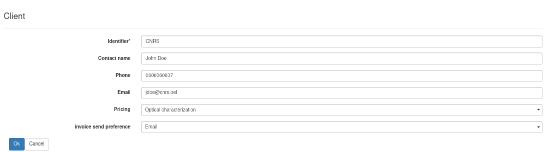 basic configuration